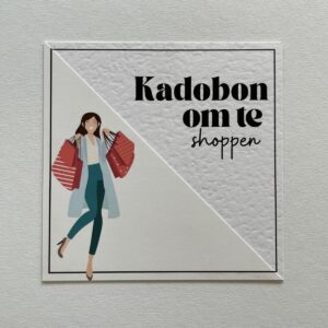 Kadobon kaart | Shoppen